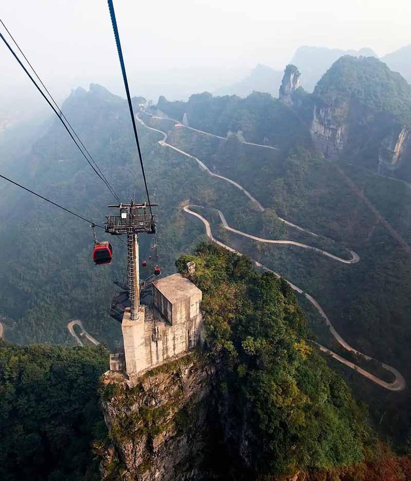 Cáp treo Núi Thiên Môn ATOZ TOUR