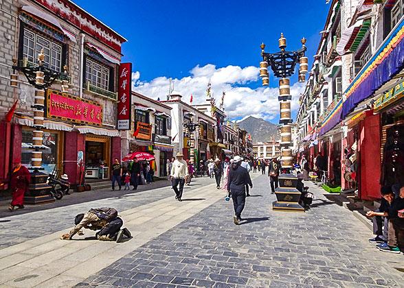 Phố Barkhor (Phố Bát Giác) Atoz tour