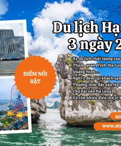 Tour Hạ Long 3 Ngày 2 đêm -atoz-tour