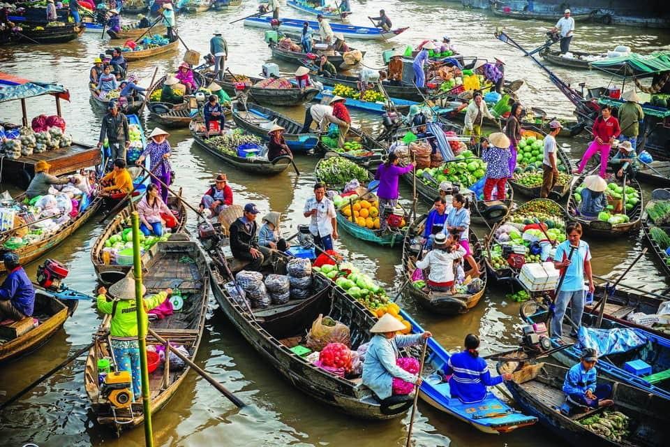 Chợ nổi Cái Răng Atoz tour